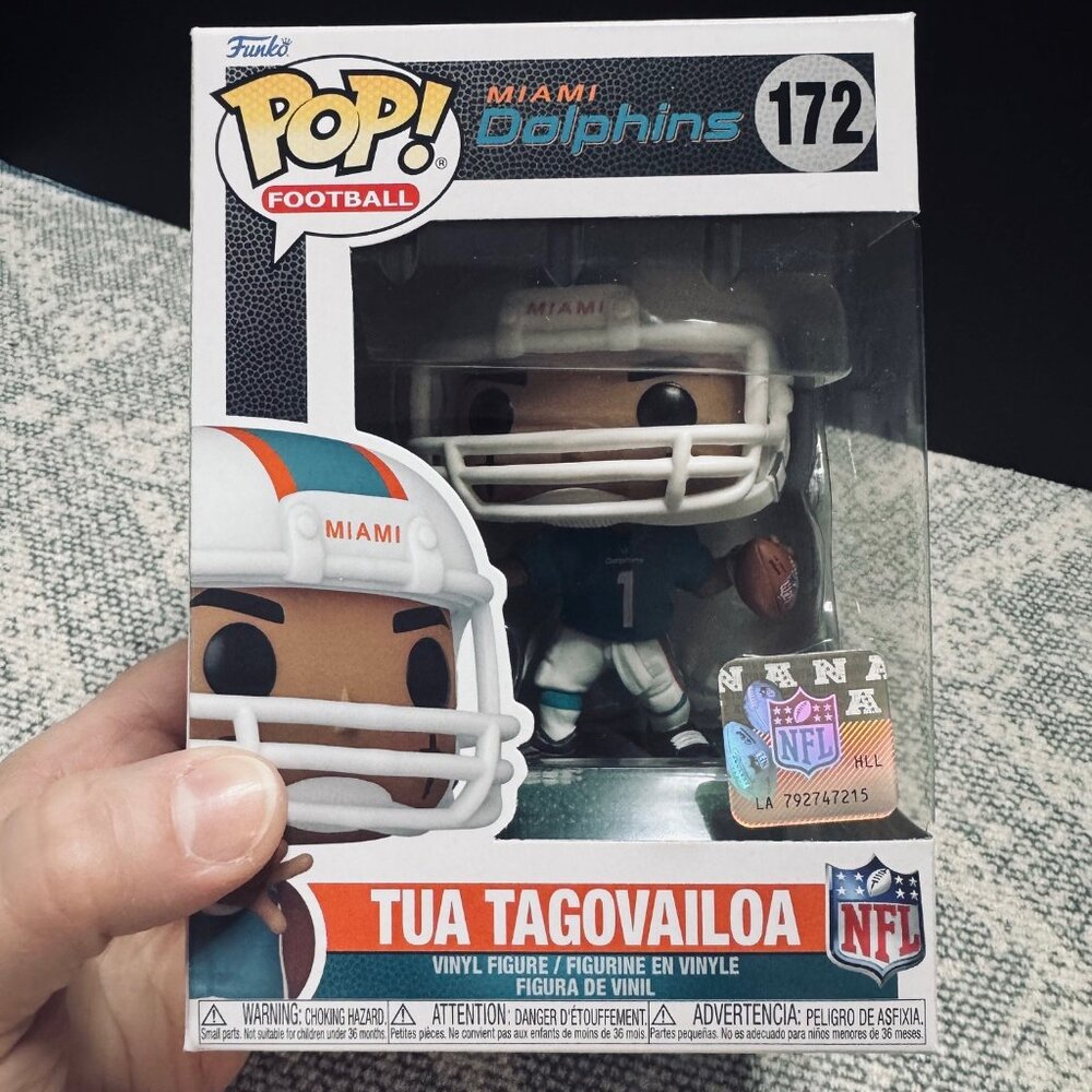 Funko Pop! Football- Miami Dolphins, Tua Tagovailoa #172